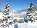 winter hot springs